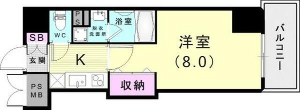 アルファレガロ神戸元町｜兵庫県神戸市中央区元町通６丁目(賃貸マンション1K・9階・28.04㎡)の写真 その1