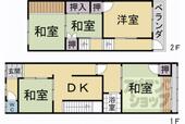 京都市上京区一条通六軒町西入西今出川町 2階建 築55年のイメージ