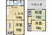 西五辻東町３８－２８貸家のイメージ