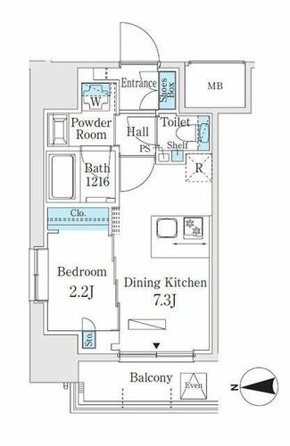 同じ建物の物件間取り写真 - ID:213101923112