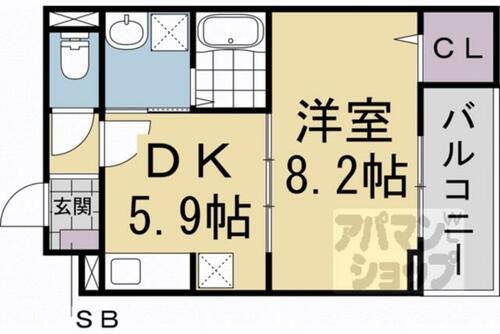 同じ建物の物件間取り写真 - ID:226065107798