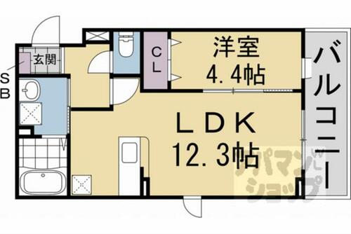 同じ建物の物件間取り写真 - ID:226065107838