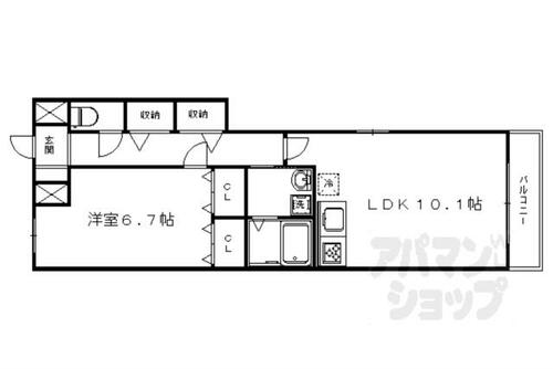 同じ建物の物件間取り写真 - ID:226065107692