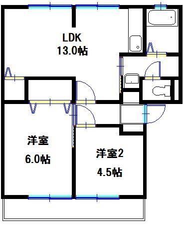 同じ建物の物件間取り写真 - ID:228048762537