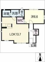 イマージュＡ  ｜ 愛知県名古屋市中川区荒江町（賃貸アパート1LDK・1階・49.40㎡） その2