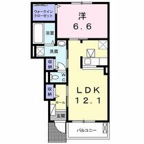 メゾン　アバンシー 103 ｜ 愛知県一宮市今伊勢町馬寄字上高見（賃貸アパート1LDK・1階・48.35㎡） その4