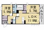 京都市伏見区竹田北三ツ杭町 3階建 築13年のイメージ