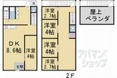 京都市上京区櫛笥町 2階建 築73年のイメージ