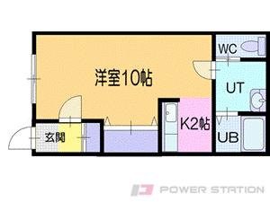 同じ建物の物件間取り写真 - ID:201022354210