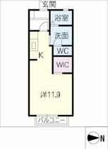 エステート中町　Ｂ  ｜ 三重県津市久居中町（賃貸アパート1K・2階・30.00㎡） その2