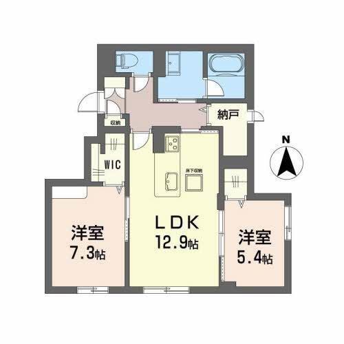 同じ建物の物件間取り写真 - ID:246005508029