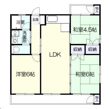 サンハイツⅡ｜宮崎県宮崎市清武町正手３丁目(賃貸マンション3LDK・4階・53.50㎡)の写真 その2