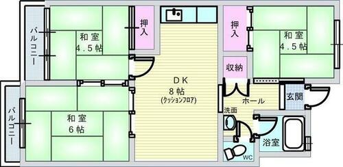 同じ建物の物件間取り写真 - ID:227082139421