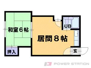 ハイツ東雲の間取り