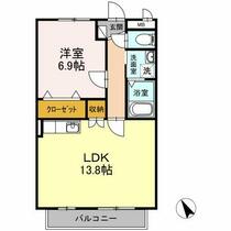 ヨーロピアンシャレー東新煉瓦の家 202 ｜ 愛知県豊田市東新町３丁目（賃貸アパート1LDK・2階・47.20㎡） その2