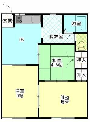 フォーブルロード 102｜静岡県富士市伝法(賃貸アパート3DK・1階・42.78㎡)の写真 その2