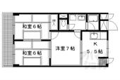 京都市左京区一乗寺宮ノ東町 4階建 築46年のイメージ