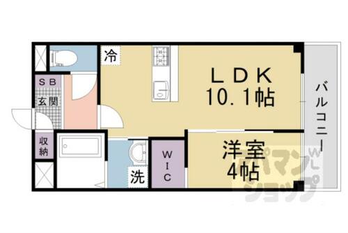 同じ建物の物件間取り写真 - ID:225005630450