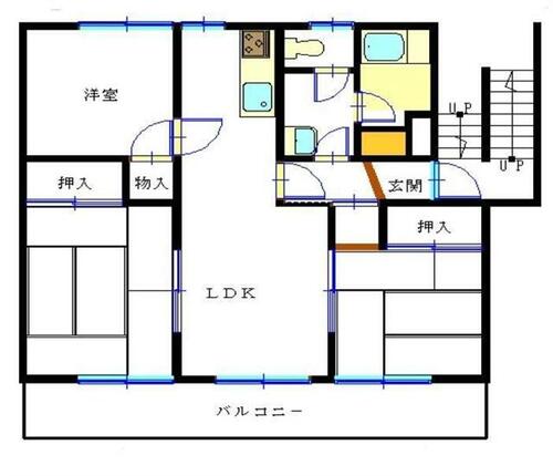 同じ建物の物件間取り写真 - ID:234023723822