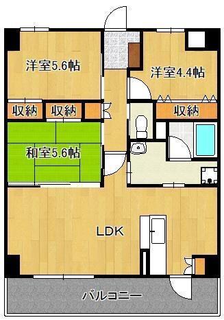 同じ建物の物件間取り写真 - ID:240028631569