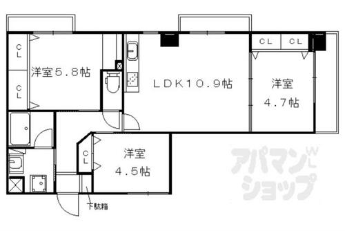 同じ建物の物件間取り写真 - ID:226065441115