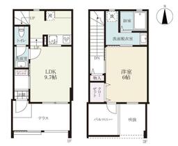 ロワイヤル小城 D ｜ 佐賀県小城市小城町松尾（賃貸アパート1LDK・1階・47.78㎡） その2