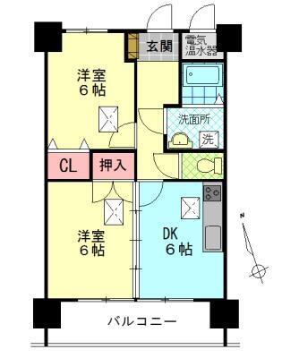 同じ建物の物件間取り写真 - ID:244004005810