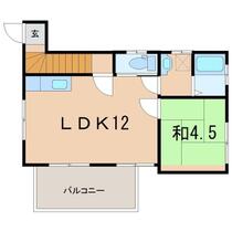 若宮アパート  ｜ 福島県二本松市若宮２丁目（賃貸アパート1LDK・2階・40.16㎡） その2