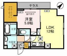 同じ建物の物件間取り写真 - ID:211046828480