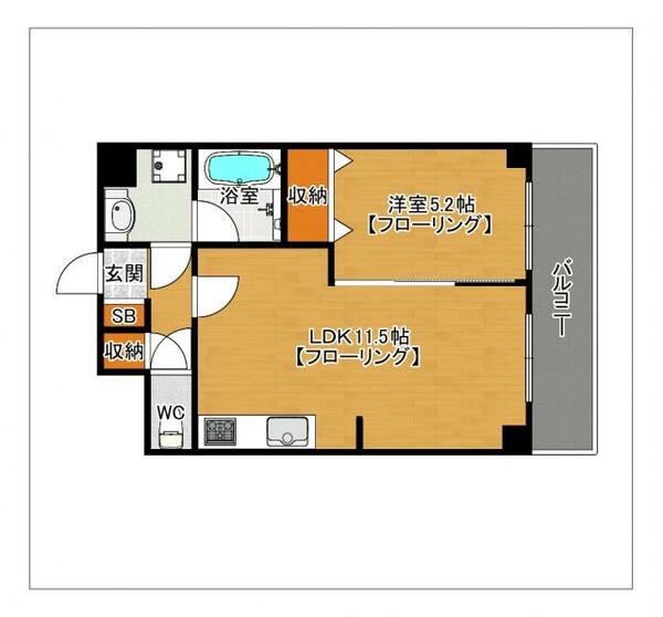 ウェルスグローリー姪浜 905｜福岡県福岡市西区姪の浜６丁目(賃貸マンション1LDK・9階・43.32㎡)の写真 その1