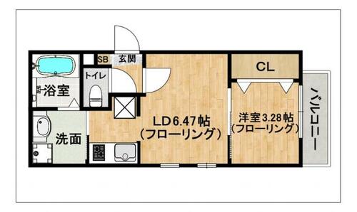 同じ建物の物件間取り写真 - ID:240028099786