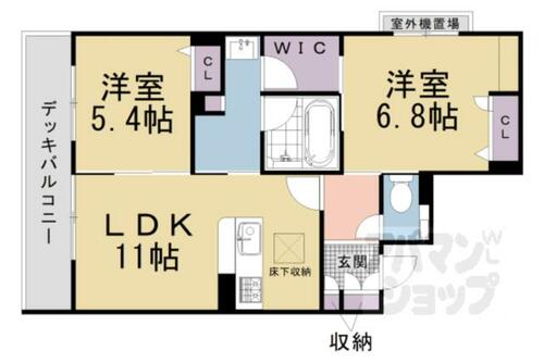 同じ建物の物件間取り写真 - ID:226065856271