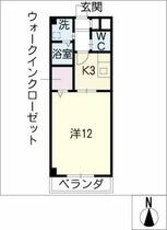 プティ　ランシー  ｜ 愛知県名古屋市千種区春岡１丁目（賃貸マンション1K・2階・36.08㎡） その2