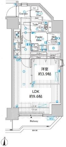 同じ建物の物件間取り写真 - ID:213106181858