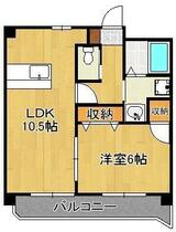 サニーヴィラ  ｜ 福岡県北九州市小倉南区蒲生２丁目（賃貸マンション1LDK・1階・40.58㎡） その2