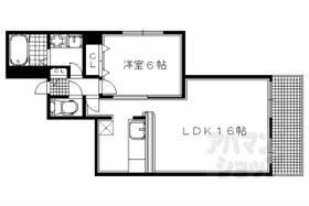 京都府京都市左京区新堺町通仁王門下る和国町（賃貸マンション1LDK・2階・49.48㎡） その2