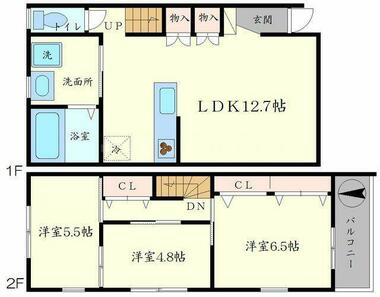 間取り：227102518966