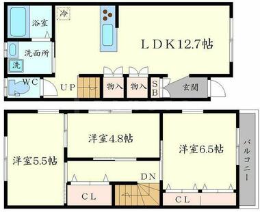 間取り：227102518957