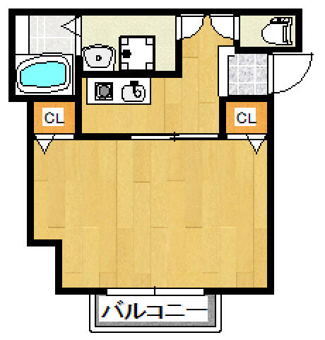 同じ建物の物件間取り写真 - ID:227078492386