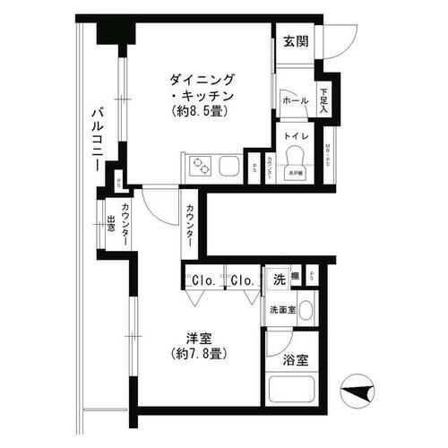 同じ建物の物件間取り写真 - ID:213100406905