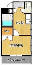 シャトレ千防  ｜ 福岡県北九州市戸畑区千防１丁目（賃貸マンション1K・4階・22.30㎡） その2