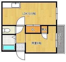 ウエストヒルズⅡ  ｜ 福岡県北九州市戸畑区西大谷１丁目（賃貸マンション1LDK・2階・36.10㎡） その2