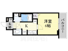 ＢＯＮＮＹ松崎町  ｜ 大阪府大阪市阿倍野区松崎町１丁目（賃貸マンション1K・6階・23.50㎡） その2