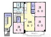 額田郡幸田町大字坂崎字石ノ塔 2階建 築23年のイメージ