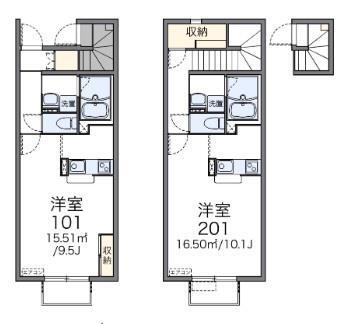 同じ建物の物件間取り写真 - ID:228047515439