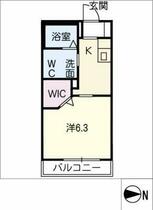 メゾン打越  ｜ 愛知県みよし市打越町諸輪坂（賃貸アパート1K・1階・24.92㎡） その2