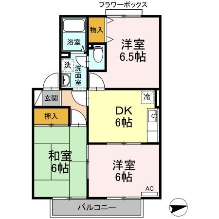 同じ建物の物件間取り写真 - ID:240027231285