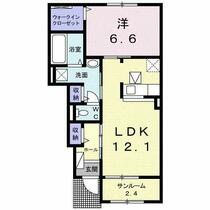 ルミエール小坂井Ａ 103 ｜ 愛知県豊川市宿町長者松（賃貸アパート1LDK・1階・52.38㎡） その2