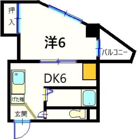 同じ建物の物件間取り写真 - ID:234022090017