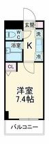 フォアグランデ  ｜ 千葉県市川市南行徳４丁目（賃貸マンション1K・4階・20.72㎡） その2